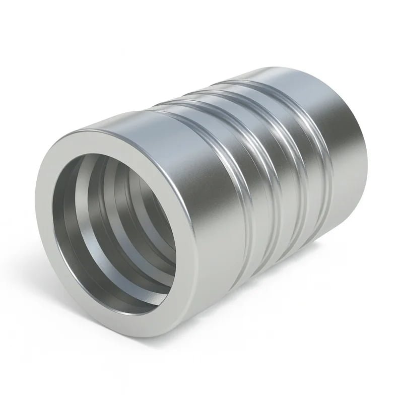 Stainless Hose Ferrule For SAE 100R2AT Hose