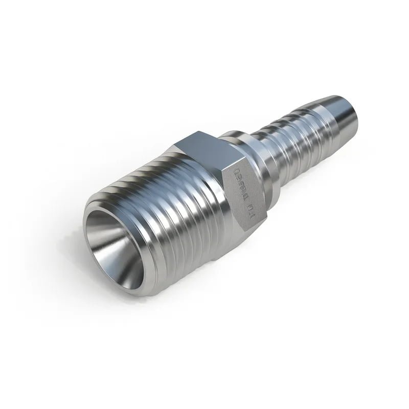 Stainless Two Piece NPT Male Fitting