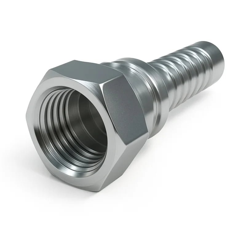 Stainless Two Piece JIC Female Fitting