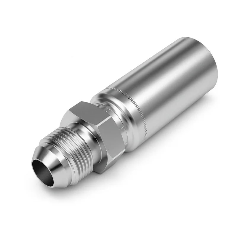 Stainless 56 Series SAE 45° Flare Hose Fitting