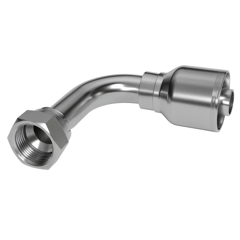 Stainless 71 Series JIC Female 90 Degree Elbow