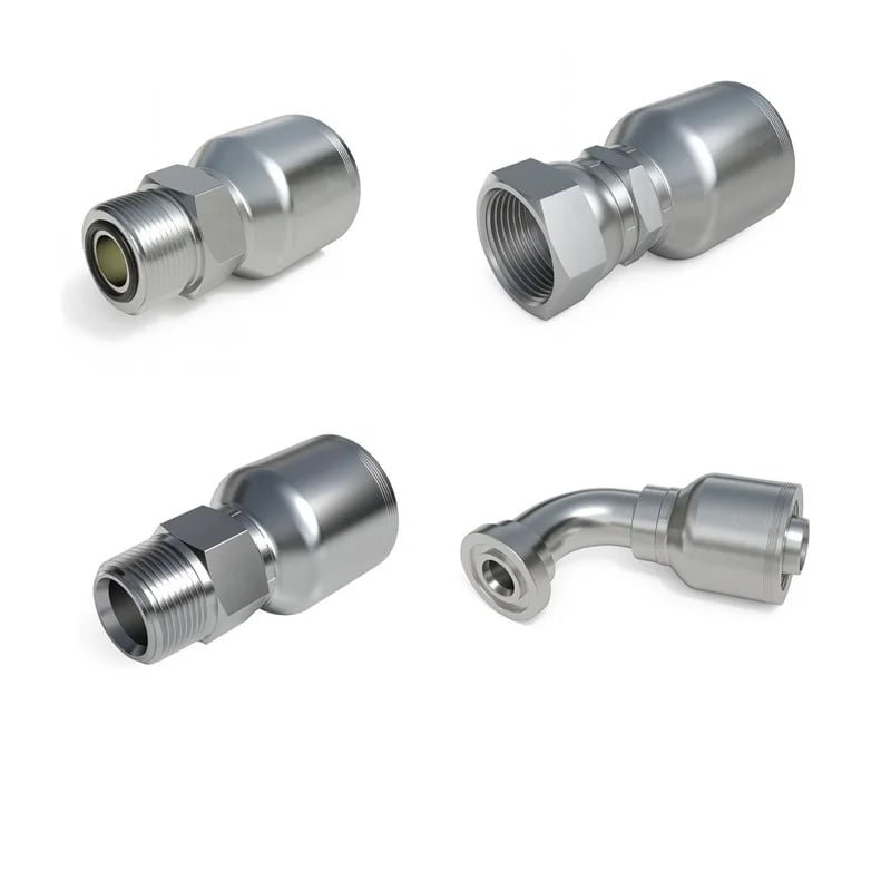 One Piece Crimp Hose Fittings