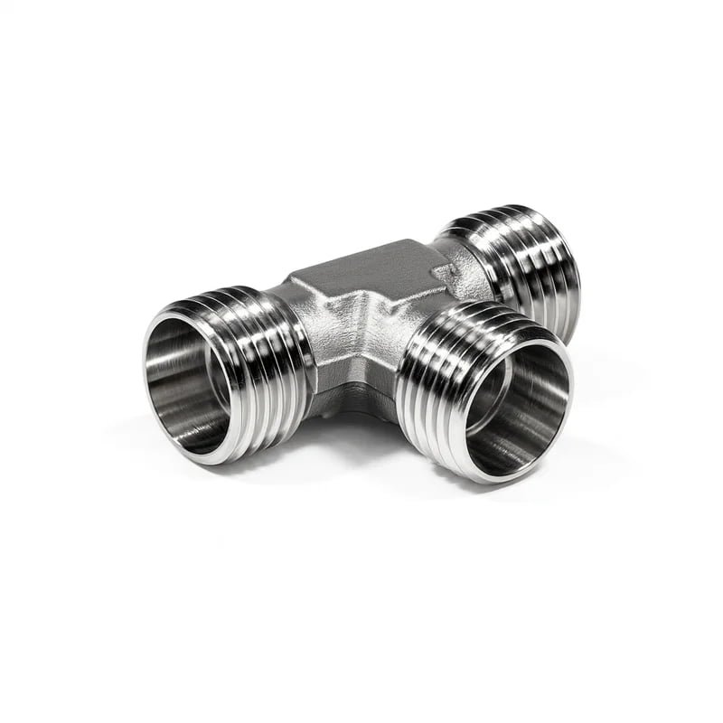 DIN 2353 Tee Fitting