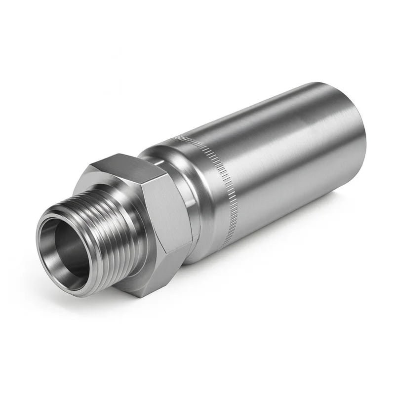 Stainless HY Series BSPT Male Hose Fitting