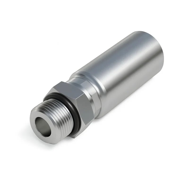 Stainless HY Series ORB Male Hose Fitting