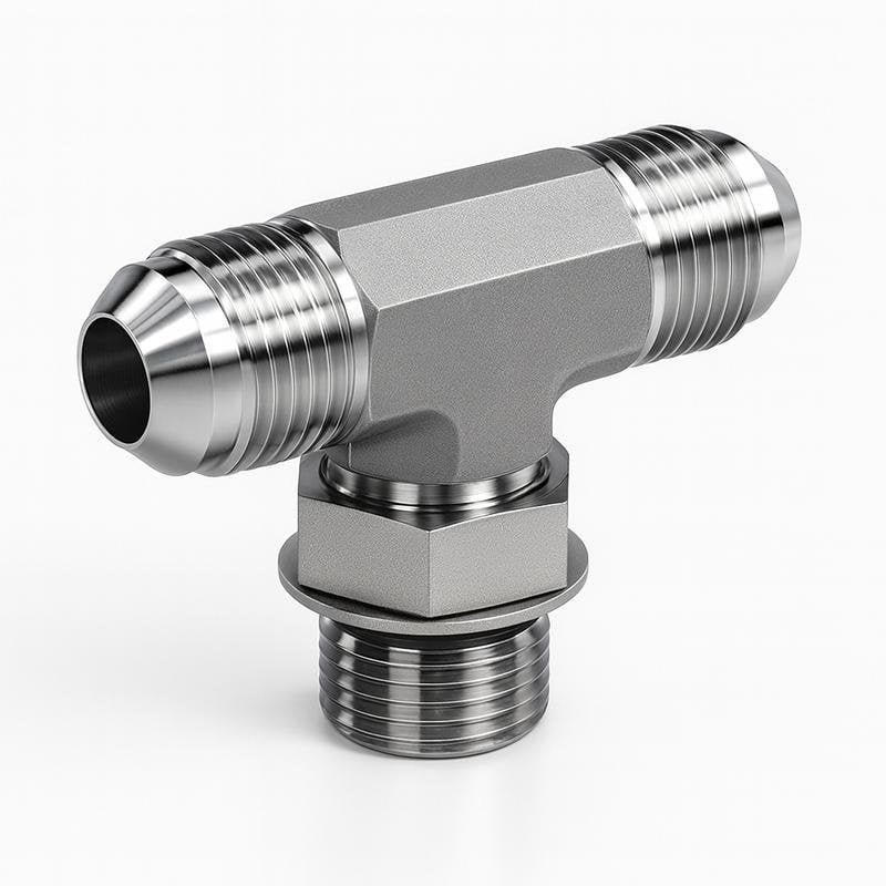 SAE 45 degree flare fitting