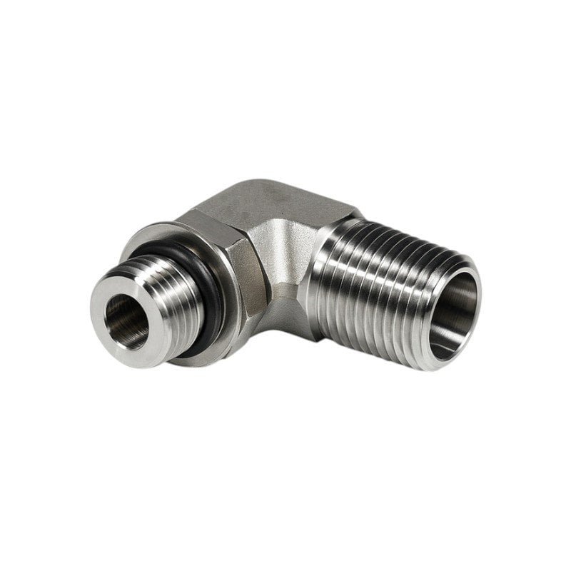 Stainless ORB Male 90° Elbow Adapter