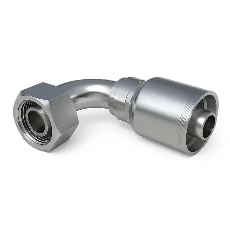 Stainless 78 Series Female Metric 90° Elbow