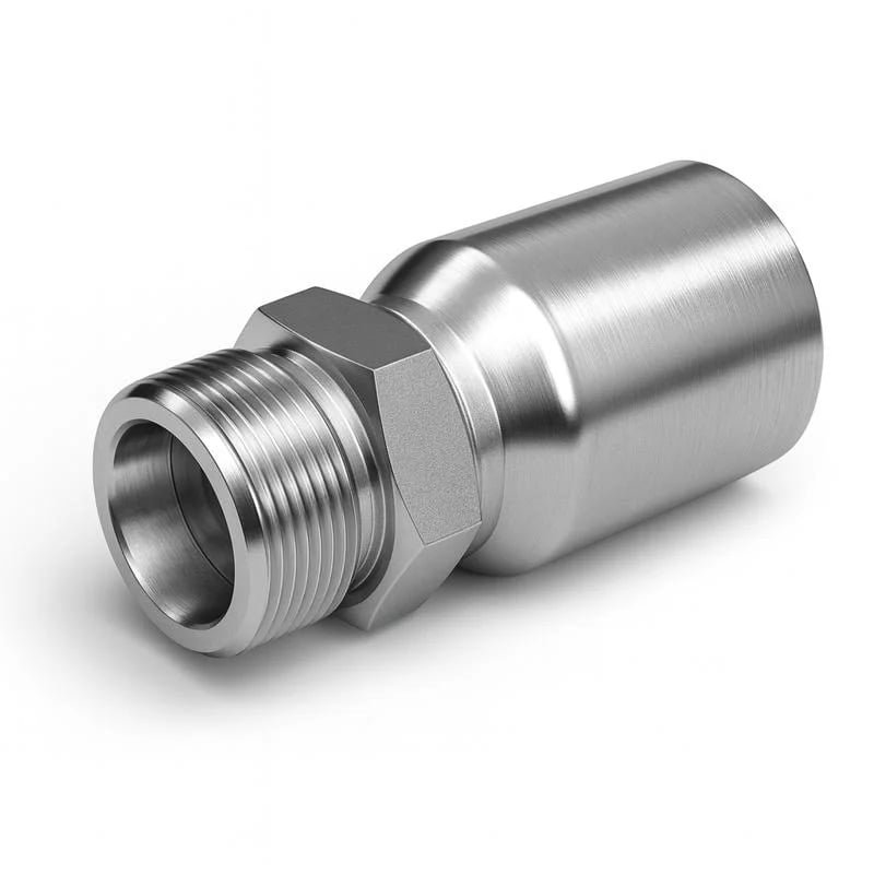 Stainless 78 Series Male Metric Hose Fitting