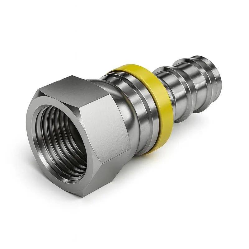 Stainless Push Lok JIC Female Fitting