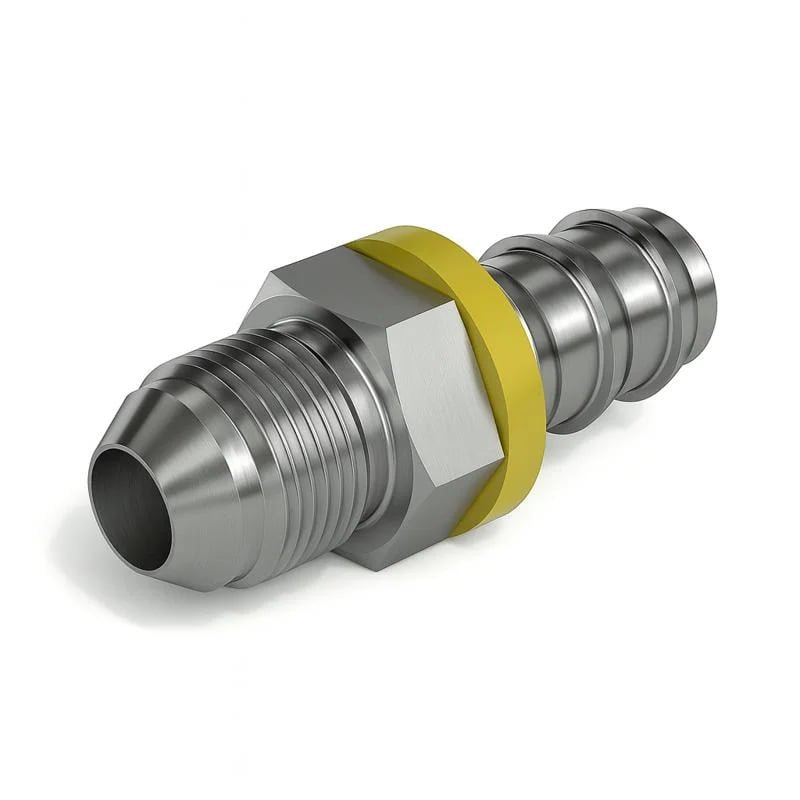Stainless Push Lok Male JIC Fitting
