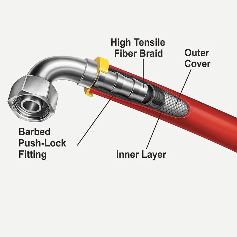 Push Lok Hose Fittings Applications