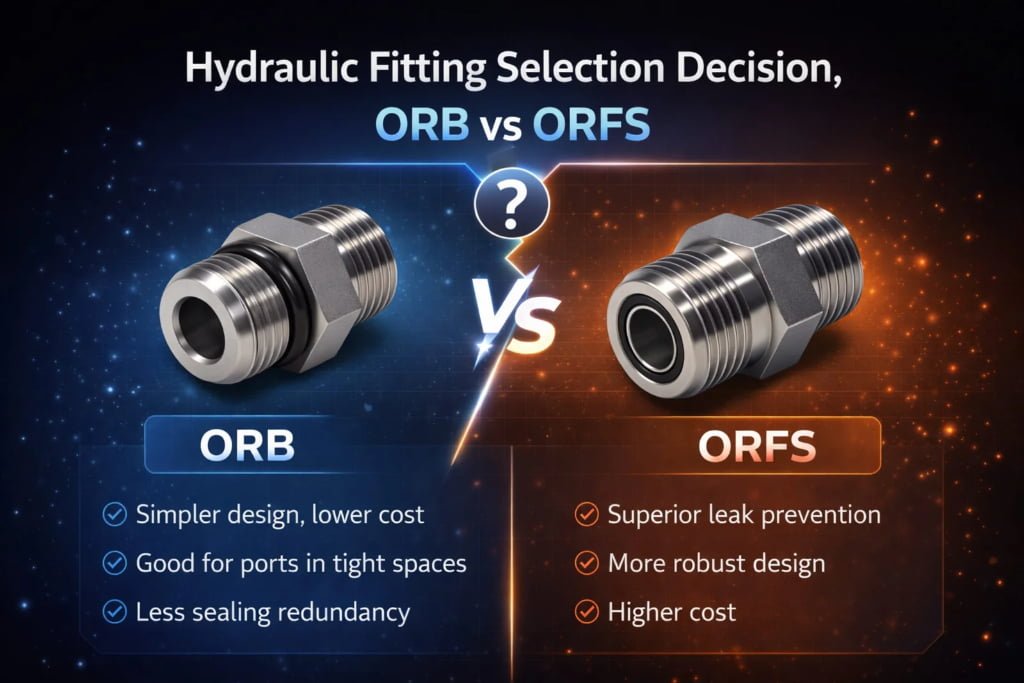 ORB VS ORFS Fittings
