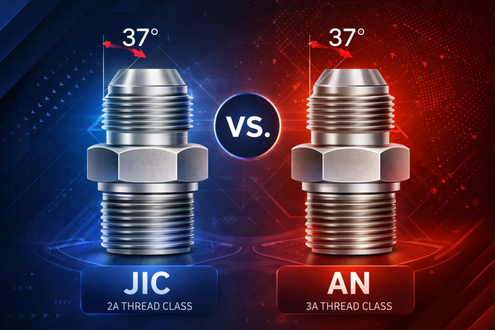 JIC Fittings VS AN Fittings