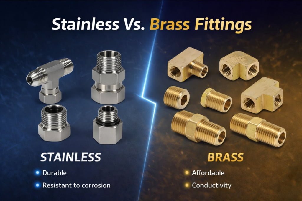 Stainless Vs. Brass Fittings