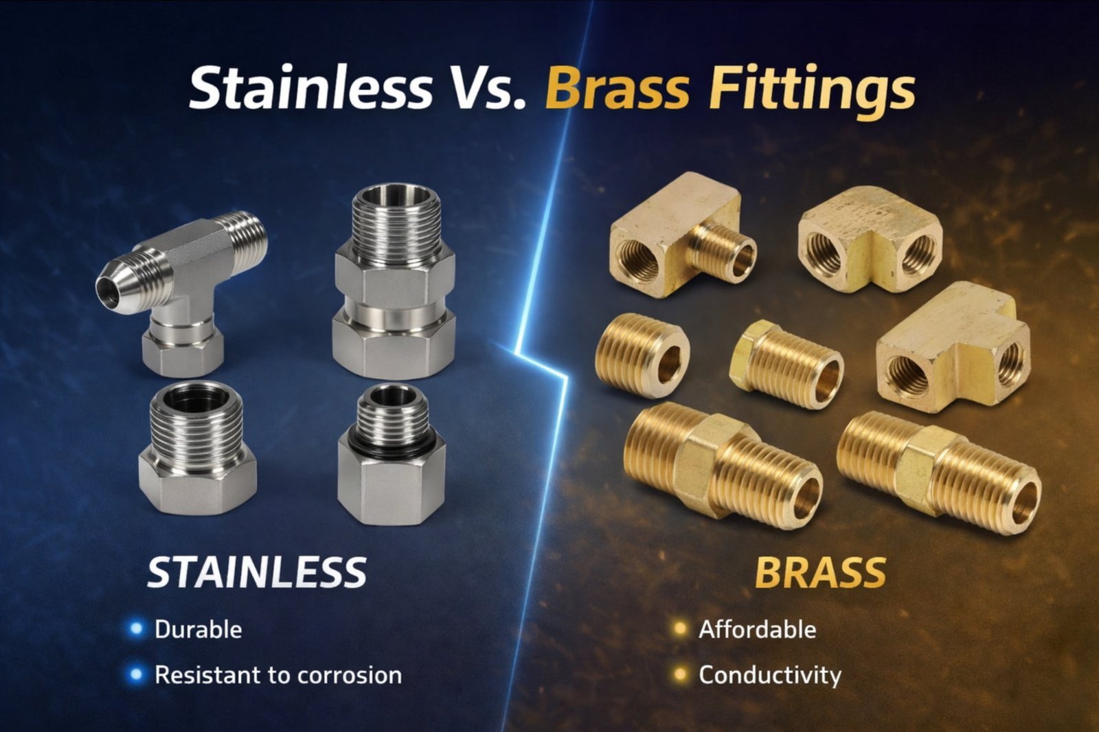 Stainless Vs. Brass Fittings