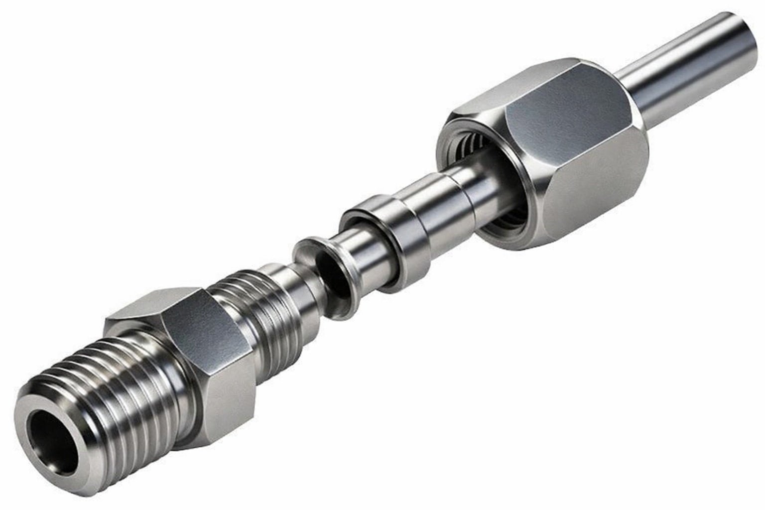 flare fitting sealing principle