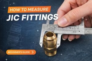 How to Measure JIC Fittings Correctly (Step-by-Step Guide)?
