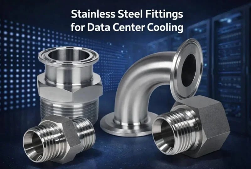 Stainless Steel Fittings for Data Center Cooling