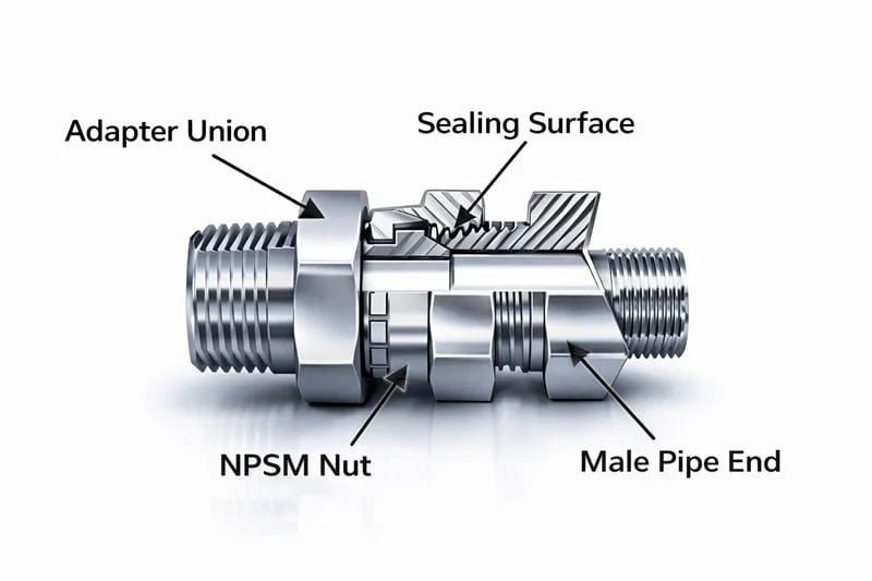 NPSM Female Sealing