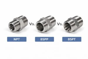 NPT BSPP BSPT Adapters