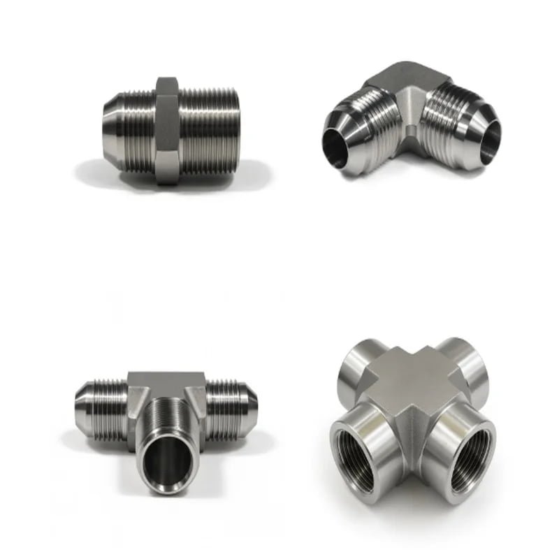 Straight, Elbow, Tee, and Cross Adapters